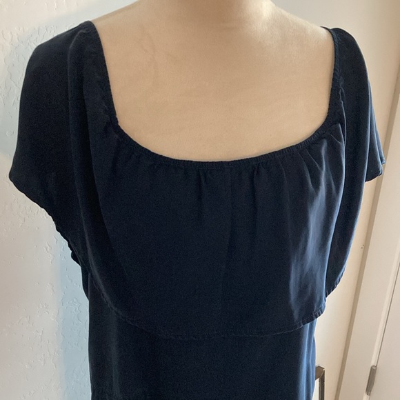 glam Navy Blue Dress, Pockets, Medium - Picture 2 of 9